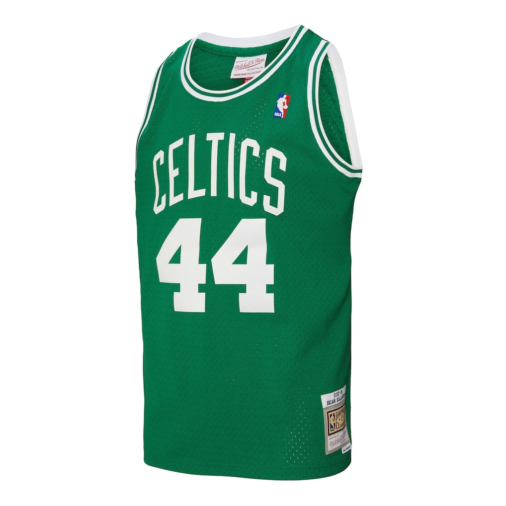 Men's Boston Celtics Brian Scalabrine Mitchell & Ness Kelly Green 2007 Hardwood Classics Swingman Jersey - image 2