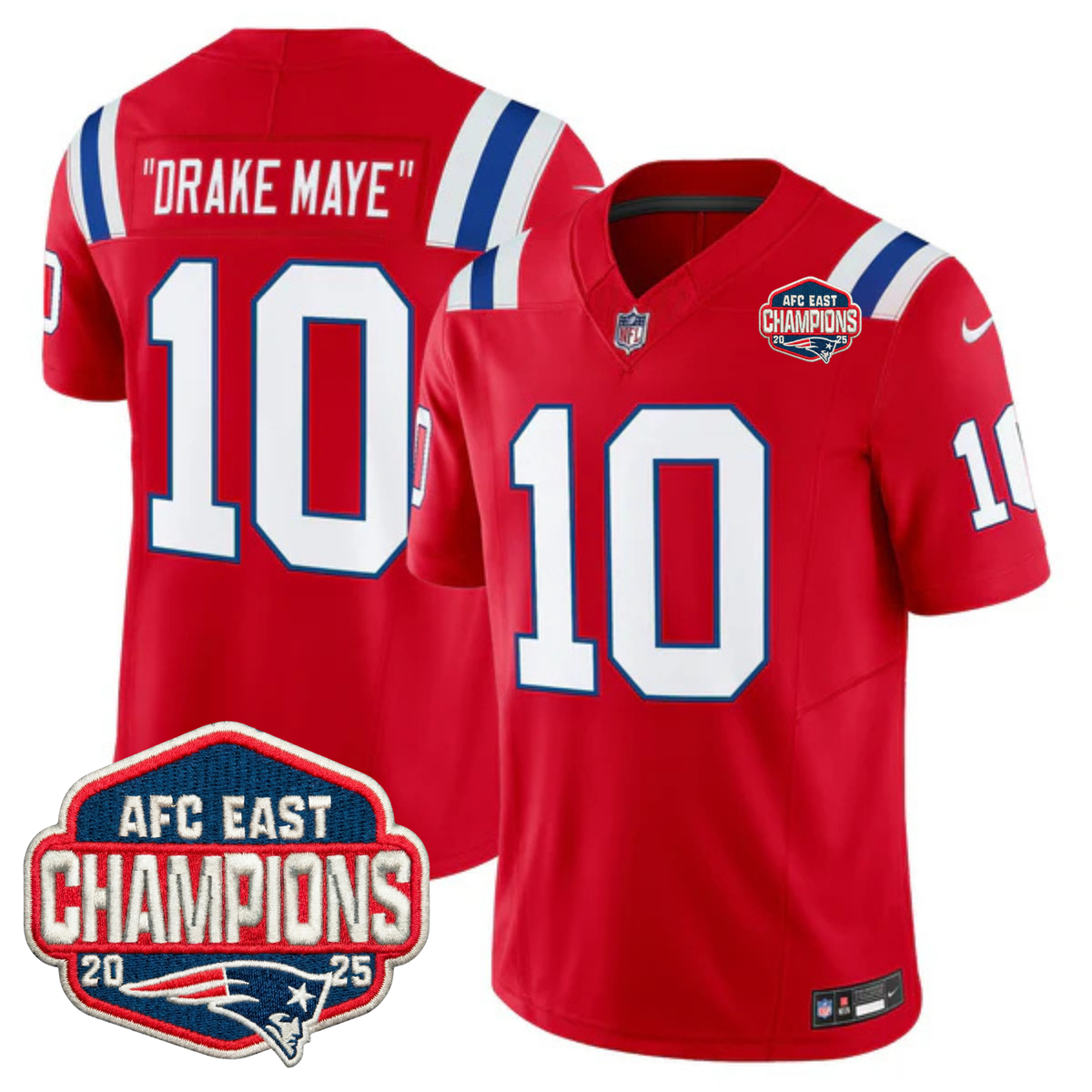 NE AFC East Champions Throwback Vapor Limited Jersey V2 - image 11