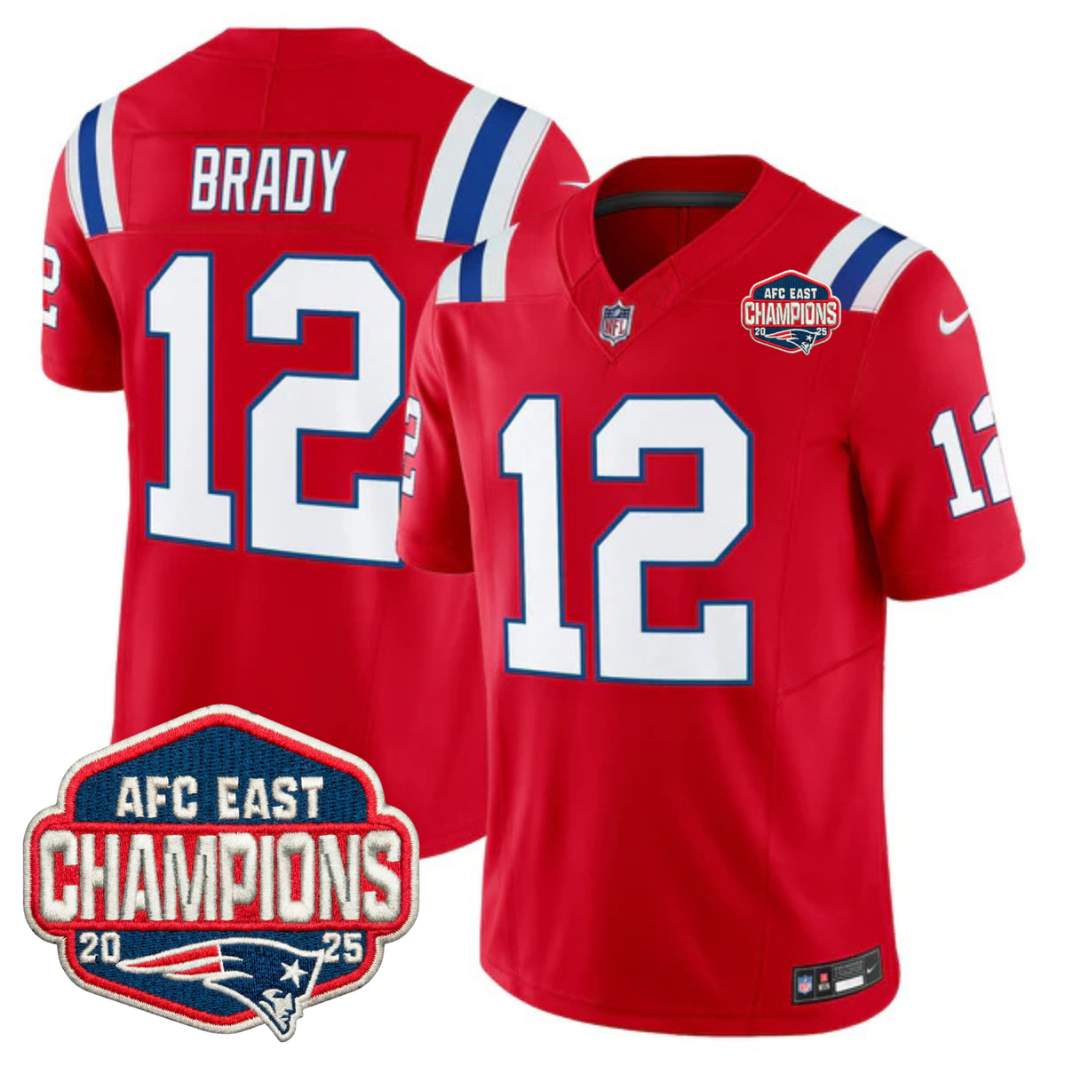 NE AFC East Champions Throwback Vapor Limited Jersey V2 - image 15