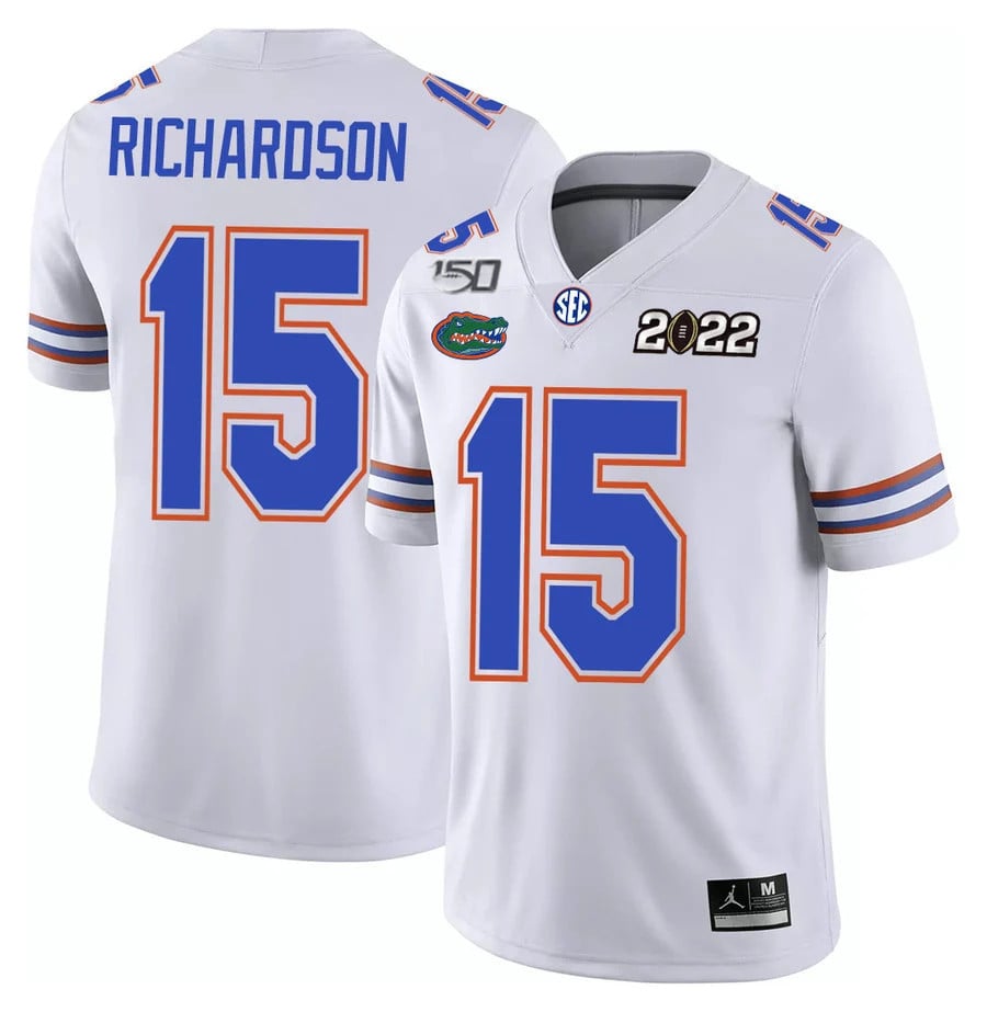 Men's Florida Gators Football 150th Anniversary Patch Players Jersey Collection - All Stitched - image 2