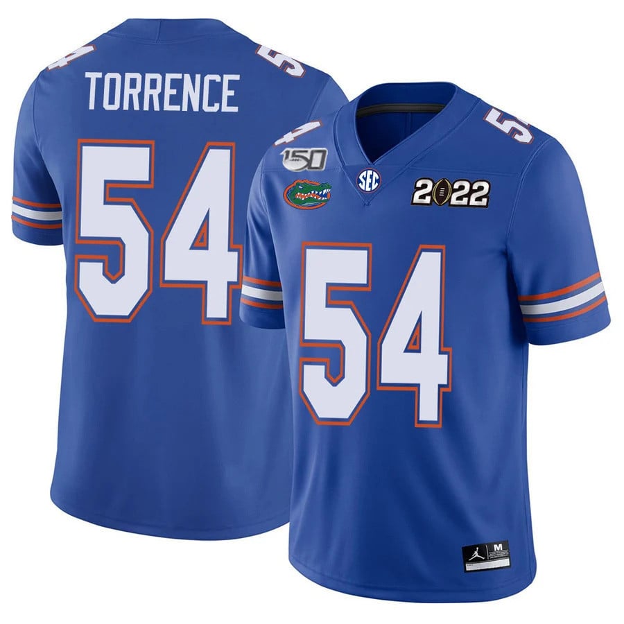 Men's Florida Gators Football 150th Anniversary Patch Players Jersey Collection - All Stitched - image 7
