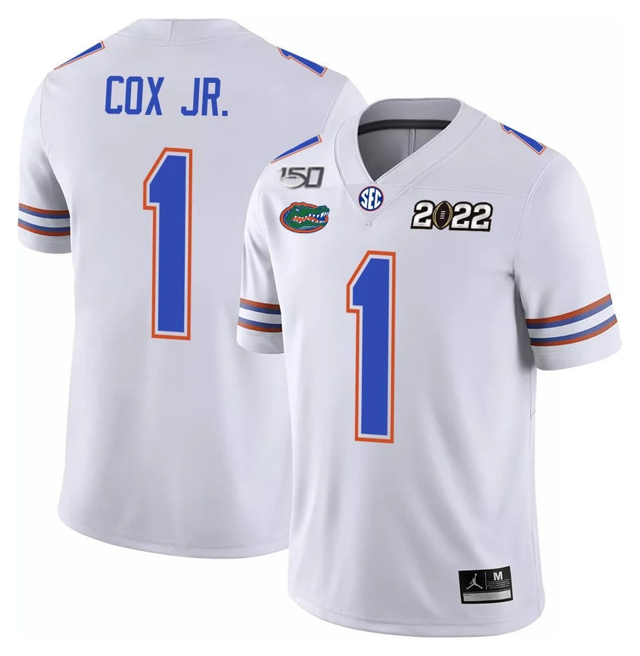 Men's Florida Gators Football 150th Anniversary Patch Players Jersey Collection - All Stitched - image 5