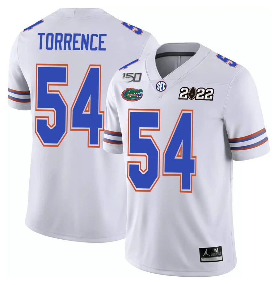 Men's Florida Gators Football 150th Anniversary Patch Players Jersey Collection - All Stitched - image 8