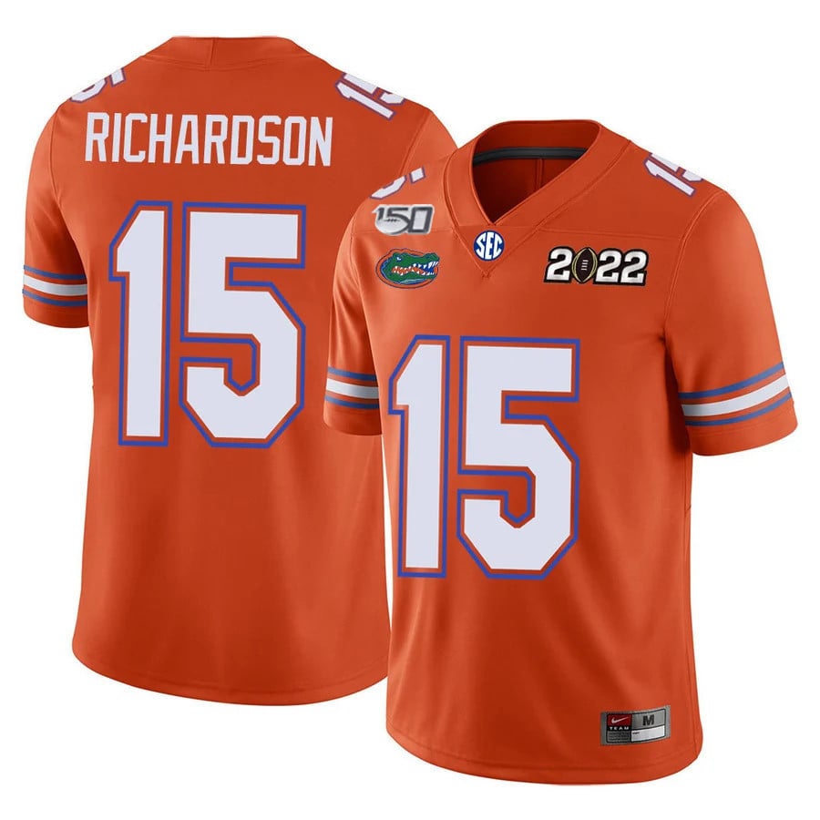 Men's Florida Gators Football 150th Anniversary Patch Players Jersey Collection - All Stitched - image 3