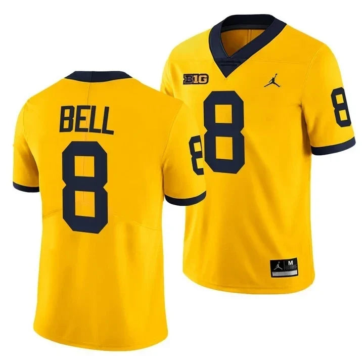 Men's Michigan Wolverines Players Jersey Game - All Stitched - image 15