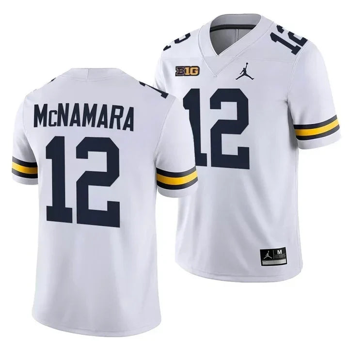 Men's Michigan Wolverines Players Jersey Game - All Stitched - image 9