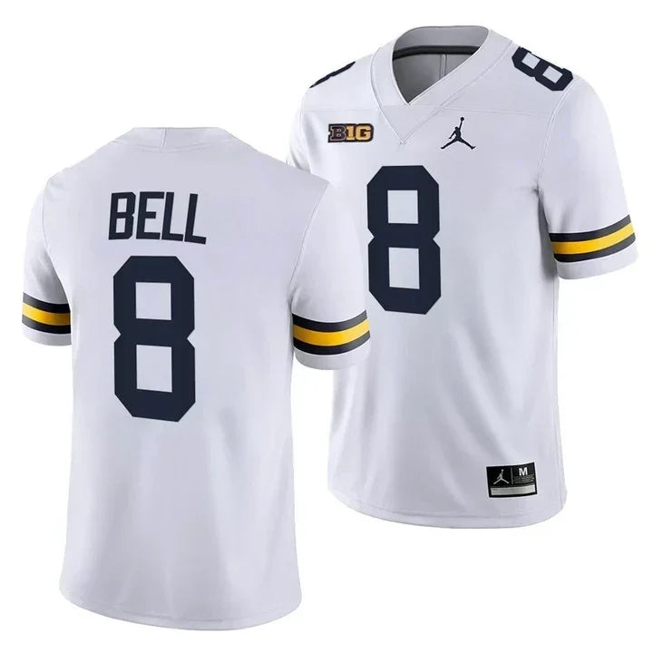 Men's Michigan Wolverines Players Jersey Game - All Stitched - image 11