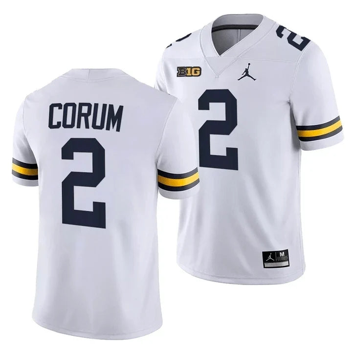 Men's Michigan Wolverines Players Jersey Game - All Stitched - image 12
