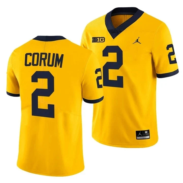 Men's Michigan Wolverines Players Jersey Game - All Stitched - image 16