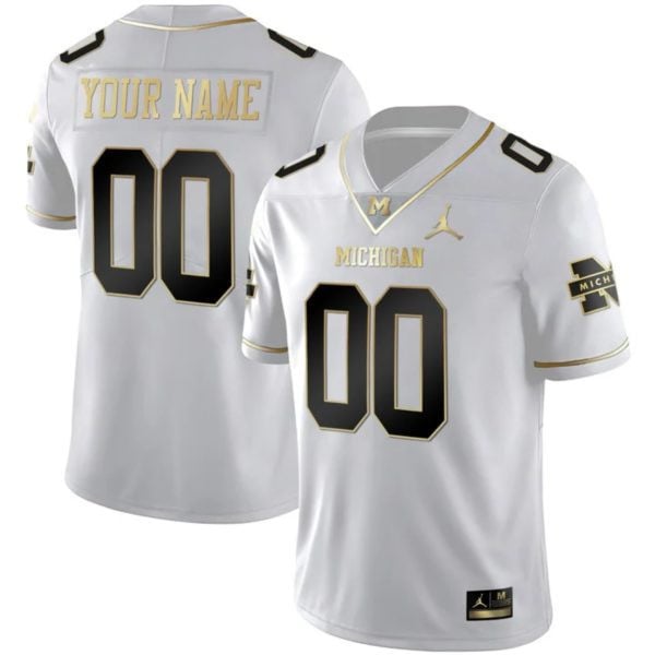 Michigan Wolverines Vapor Limited Custom Jersey – All Stitched - image 6