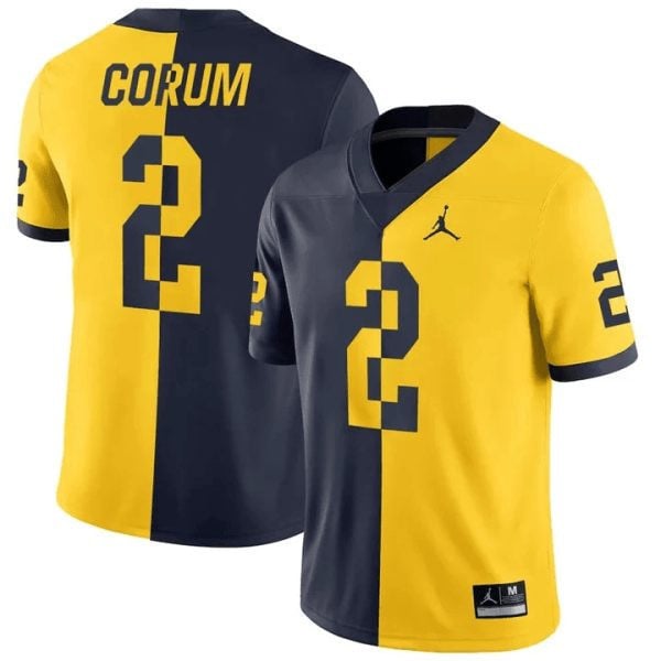 Youth's Michigan Wolverines Vapor Collection Limited Jersey – All Stitched - image 12