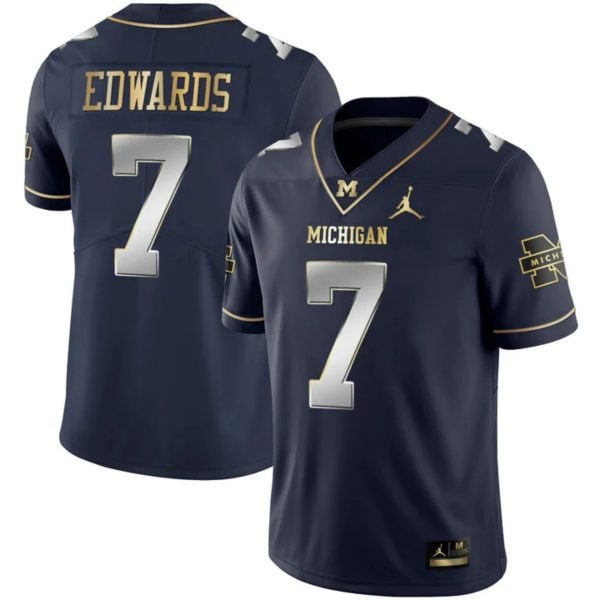 Youth's Michigan Wolverines Vapor Collection Limited Jersey – All Stitched - image 24