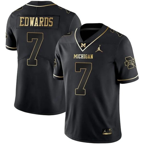 Youth's Michigan Wolverines Vapor Collection Limited Jersey – All Stitched - image 9