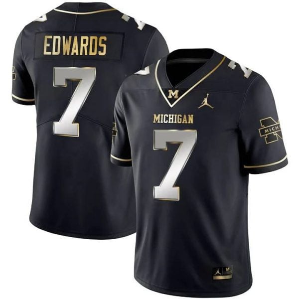 Youth's Michigan Wolverines Vapor Collection Limited Jersey – All Stitched - image 4