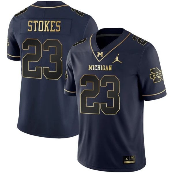 Youth's Michigan Wolverines Vapor Collection Limited Jersey – All Stitched - image 28