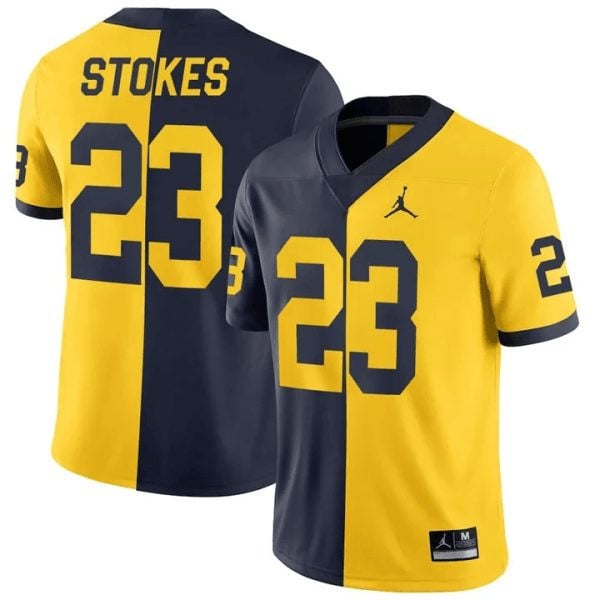 Youth's Michigan Wolverines Vapor Collection Limited Jersey – All Stitched - image 13