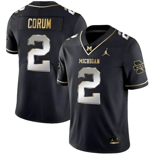 Youth's Michigan Wolverines Vapor Collection Limited Jersey – All Stitched - image 2