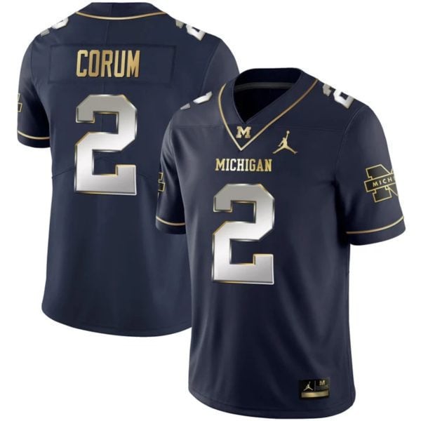 Youth's Michigan Wolverines Vapor Collection Limited Jersey – All Stitched - image 22