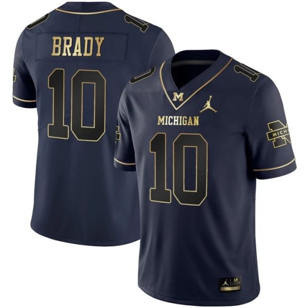 Youth's Michigan Wolverines Vapor Collection Limited Jersey – All Stitched - image 30