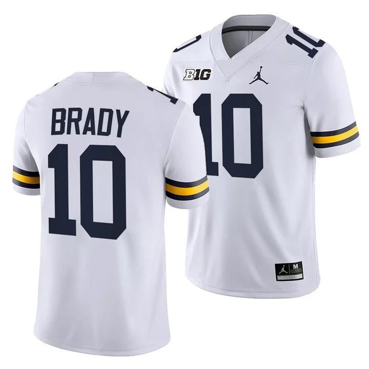 Men's Michigan Wolverines Players Jersey Game - All Stitched - image 7
