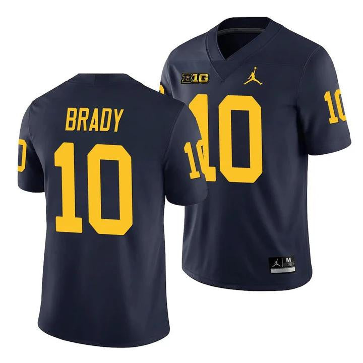 Men's Michigan Wolverines Players Jersey Game - All Stitched - image 4
