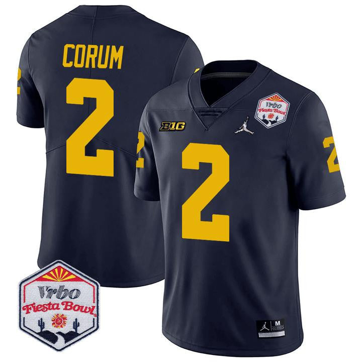 Men's Michigan Wolverines Players Fiesta Bowl Limited Jersey - All Stitched - image 4