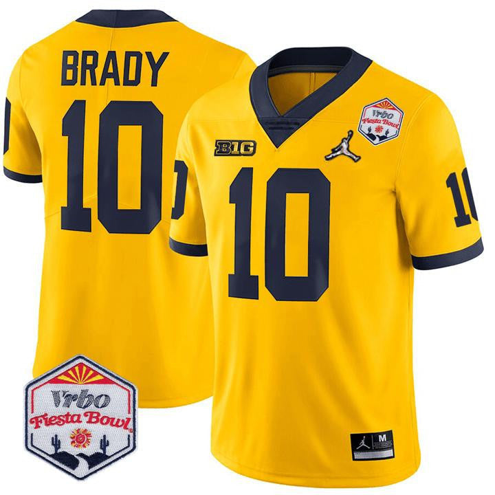 Men's Michigan Wolverines Players Fiesta Bowl Limited Jersey - All Stitched - image 5