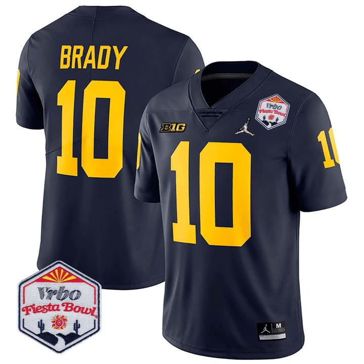Men's Michigan Wolverines Players Fiesta Bowl Limited Jersey - All Stitched - image 1