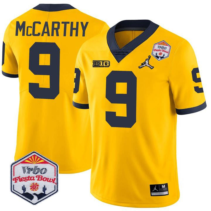 Men's Michigan Wolverines Players Fiesta Bowl Limited Jersey - All Stitched - image 8