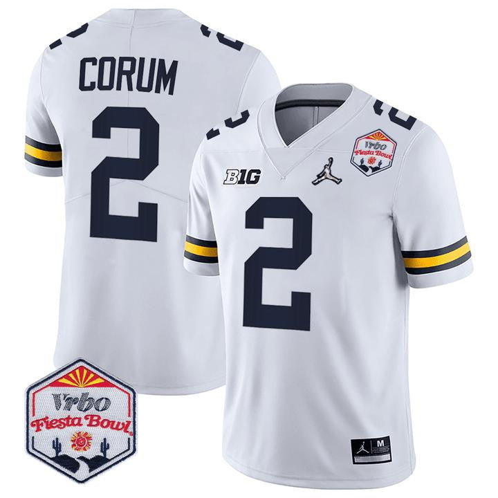 Men's Michigan Wolverines Players Fiesta Bowl Limited Jersey - All Stitched - image 12