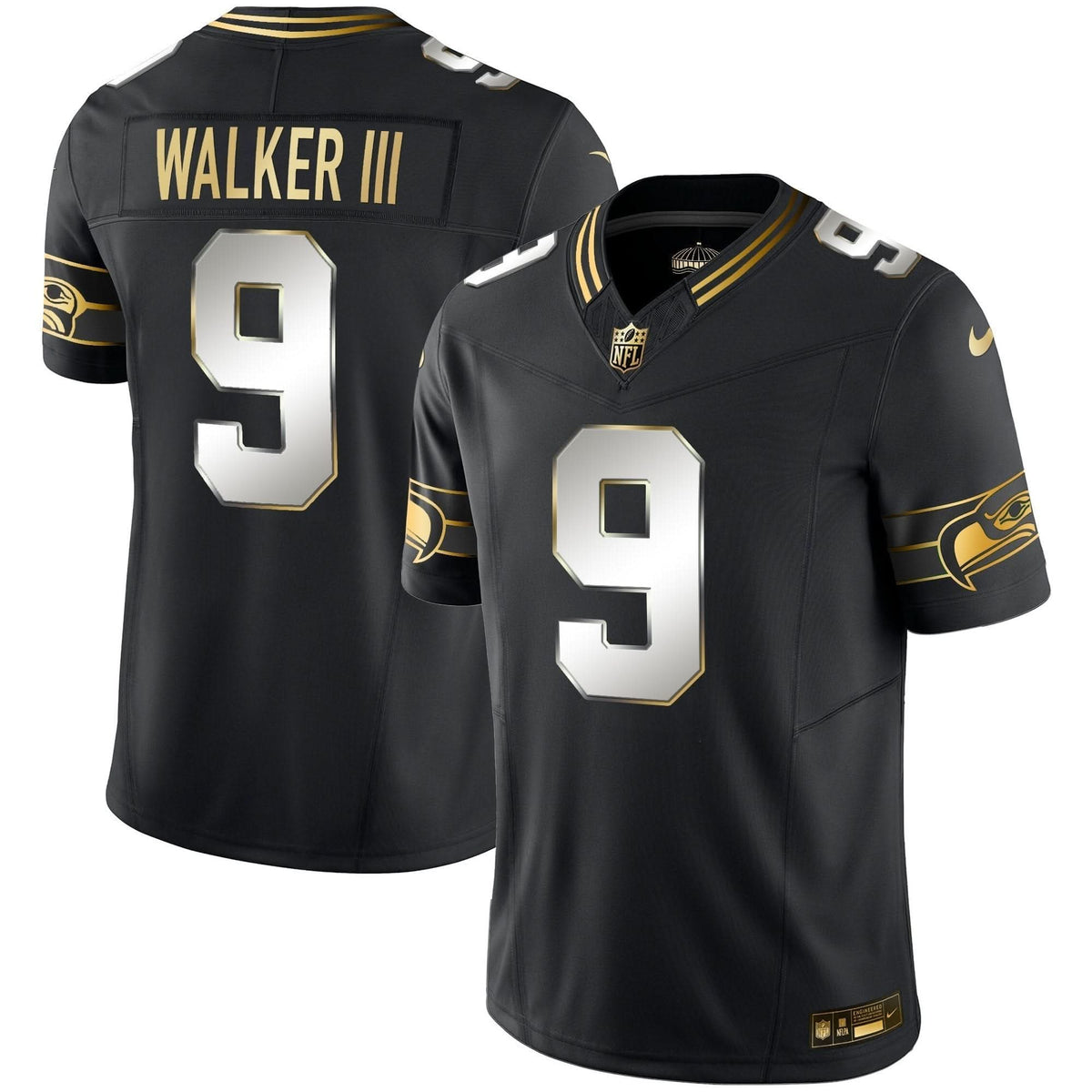 SEA Throwback & Gold Vapor Limited Jersey - image 26