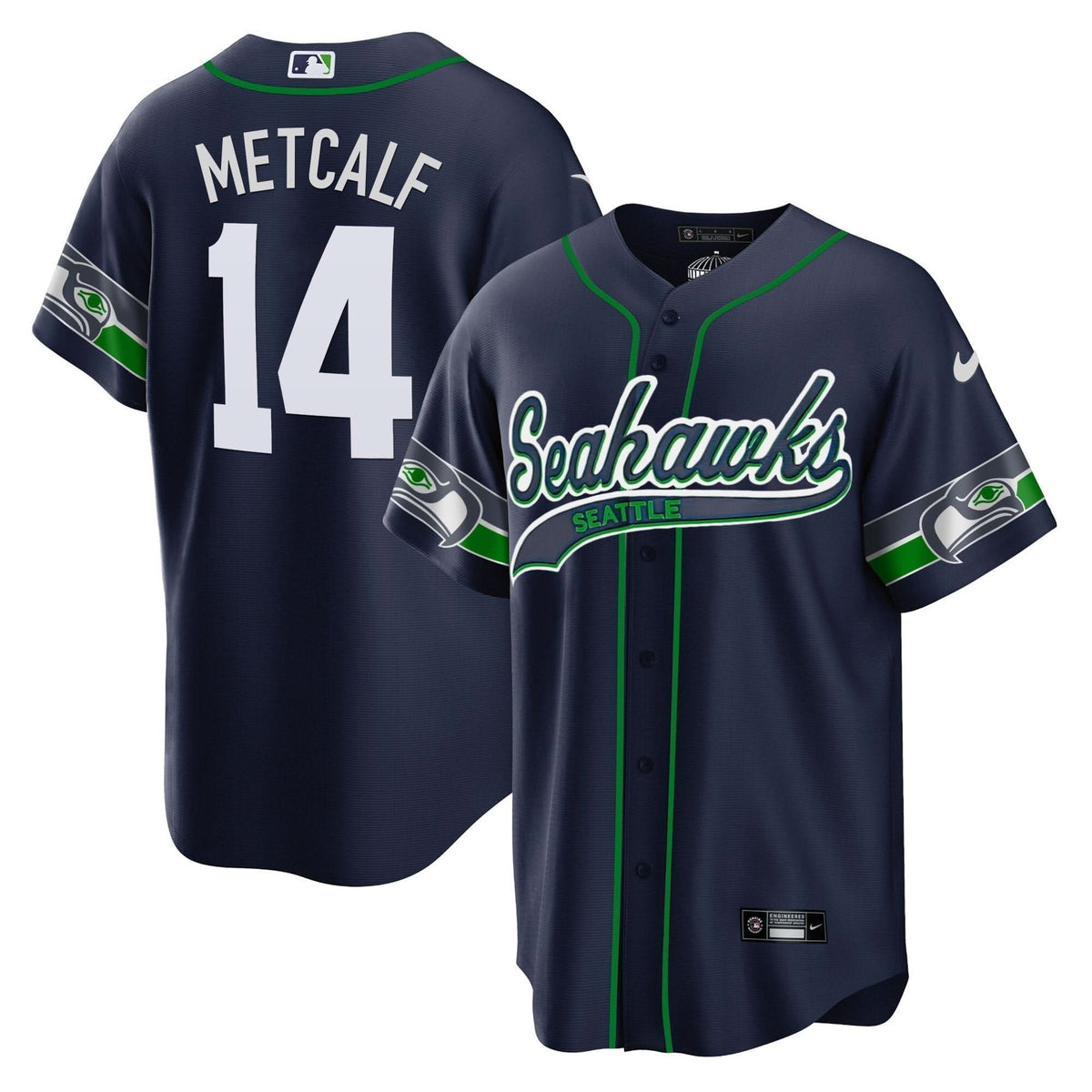 SEA Throwback & Gold Cool Base Jersey V2 - image 4