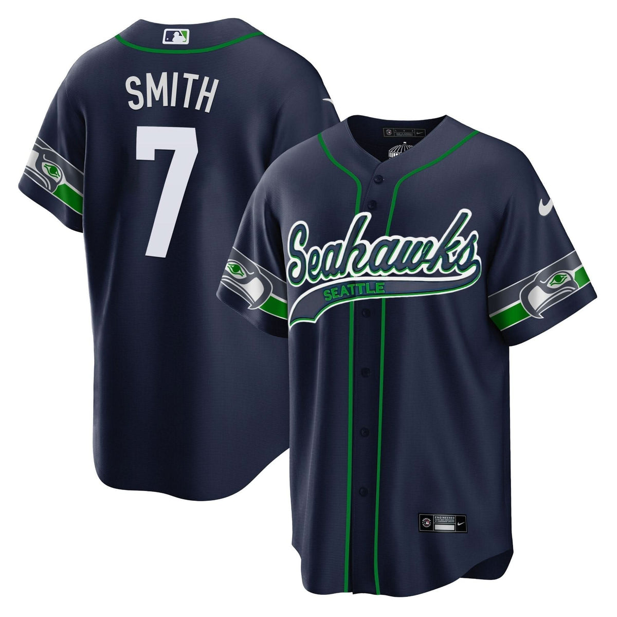SEA Throwback & Gold Cool Base Jersey V2 - image 3