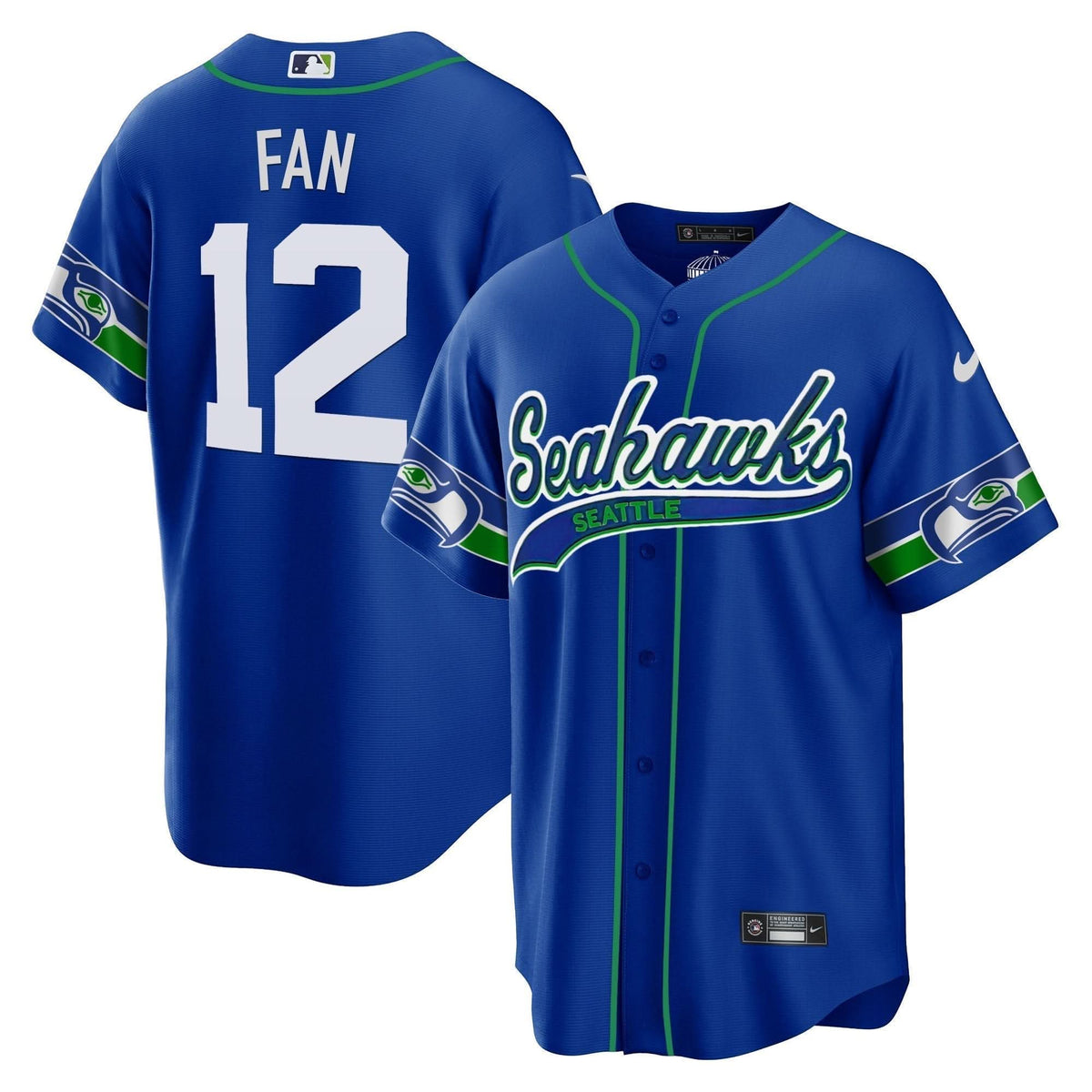 SEA Throwback & Gold Cool Base Jersey V2 - image 23
