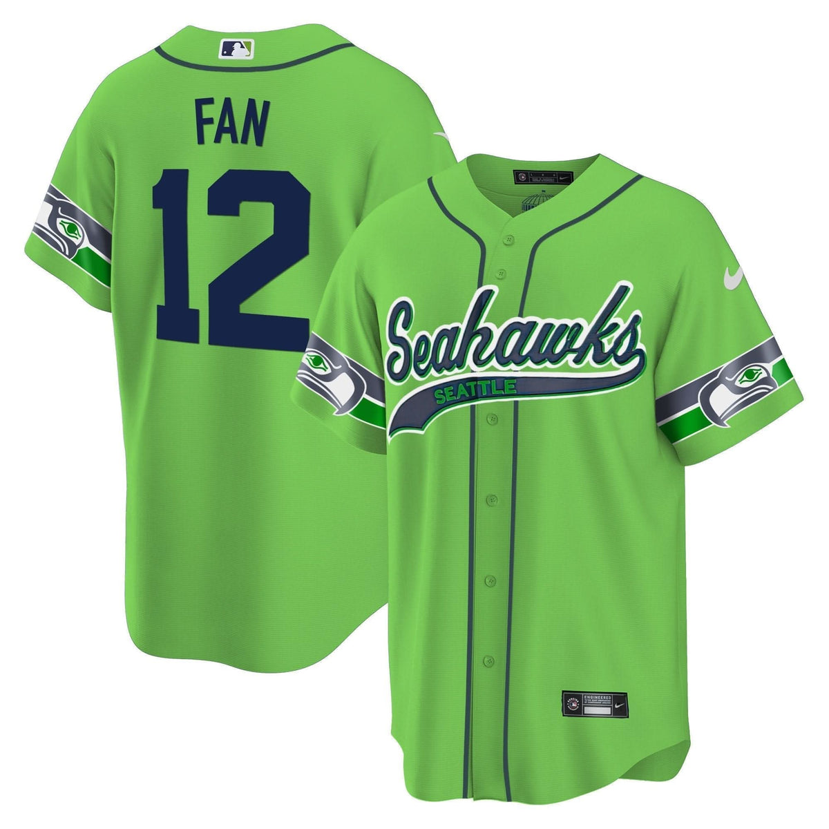 SEA Throwback & Gold Cool Base Jersey V2 - image 15