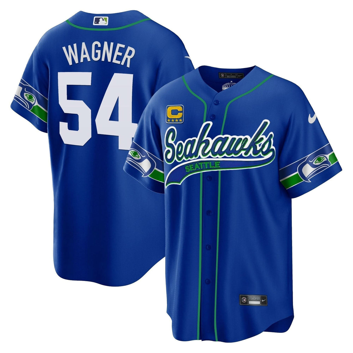 SEA Throwback & Gold Cool Base Jersey V2 - image 18