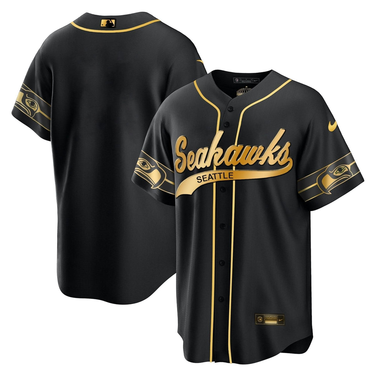 SEA Throwback & Gold Cool Base Jersey V2 - image 48