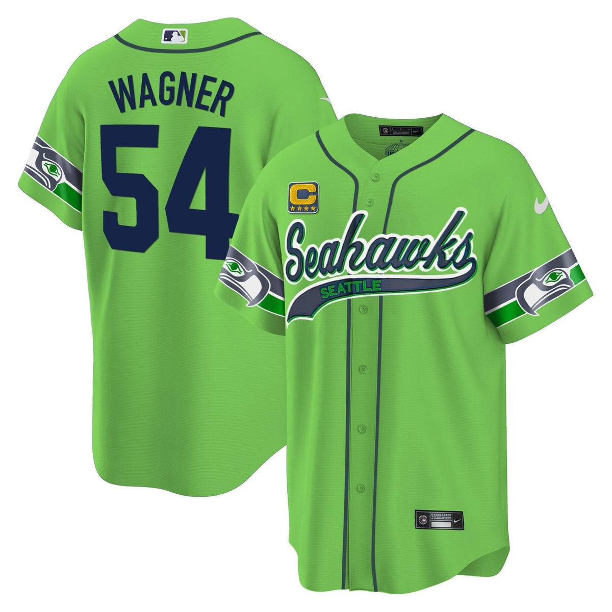 SEA Throwback & Gold Cool Base Jersey V2 - image 10