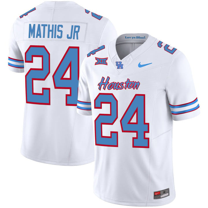 Men's Houston Cougars 2023 Oilers Inspired Vapor Jersey - All Stitched - image 56