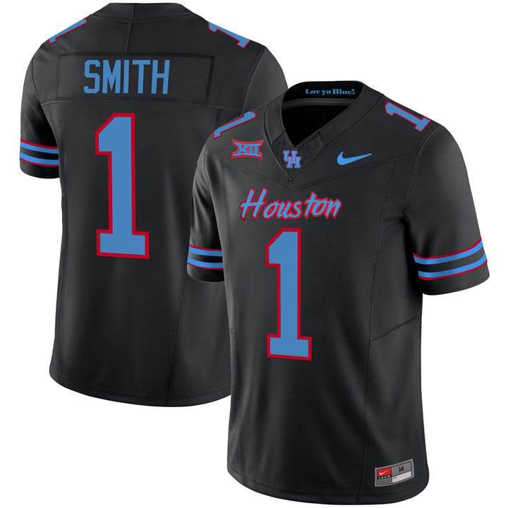Men's Houston Cougars 2023 Oilers Inspired Vapor Jersey - All Stitched - image 58