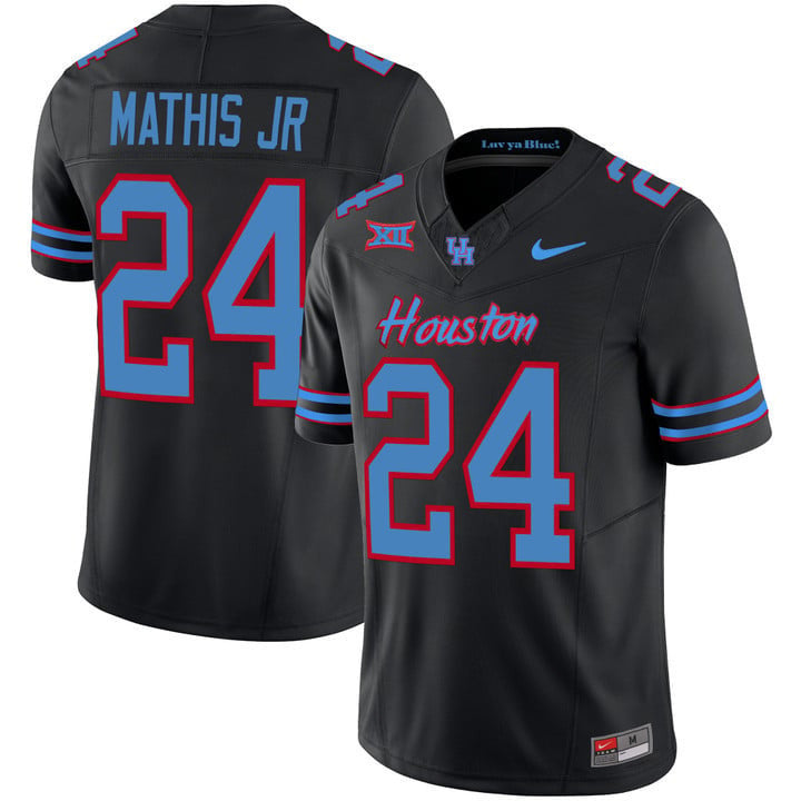 Men's Houston Cougars 2023 Oilers Inspired Vapor Jersey - All Stitched - image 59