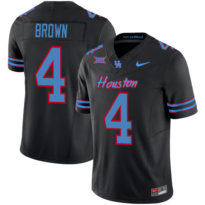 Men's Houston Cougars 2023 Oilers Inspired Vapor Jersey - All Stitched - image 62