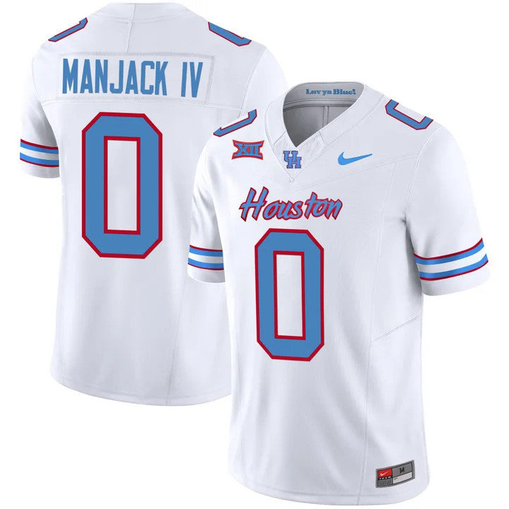 Men's Houston Cougars 2023 Oilers Inspired Vapor Jersey - All Stitched - image 75