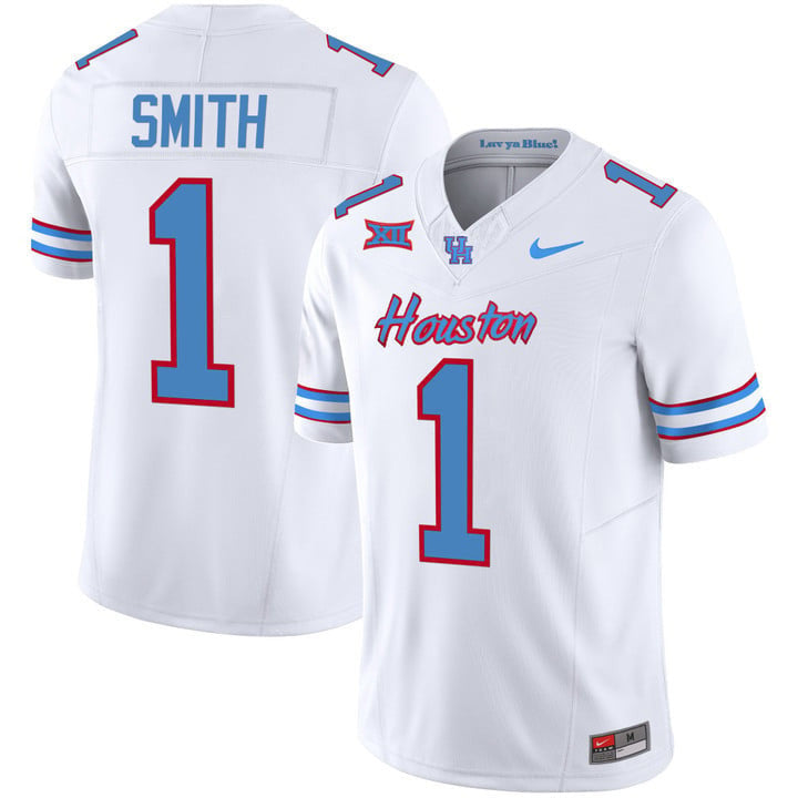 Youth's Houston Cougars 2023 Oilers Inspired Vapor Jersey - All Stitched - image 30