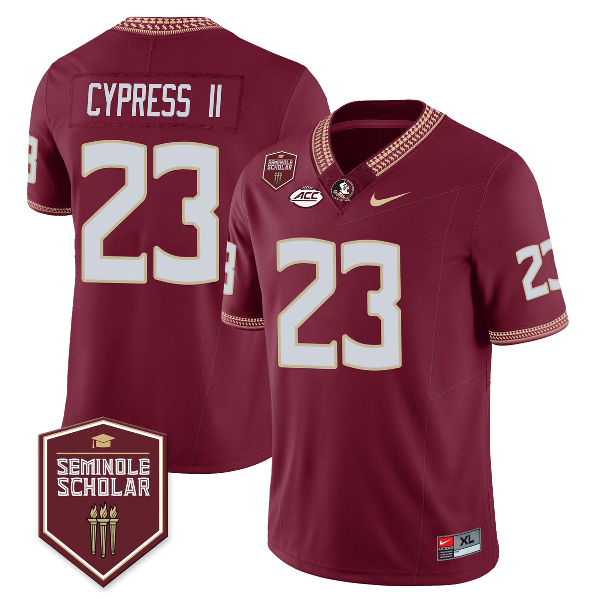 Men’s Florida State Seminoles Football Vapor Jersey – All Stitched - image 27