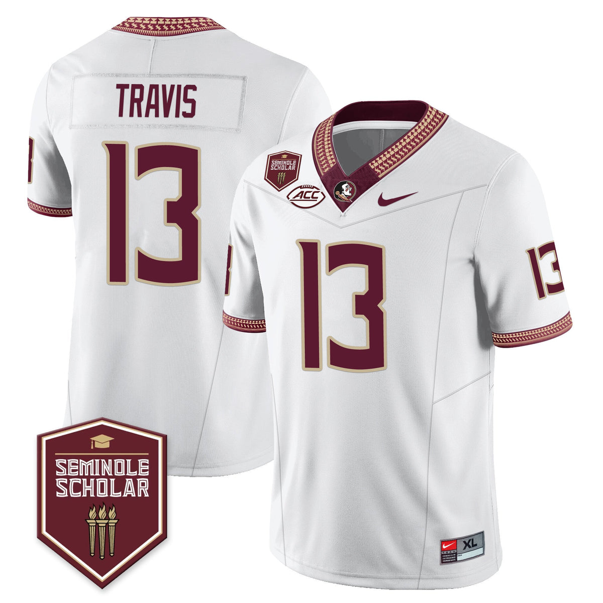 Men’s Florida State Seminoles Football Vapor Jersey – All Stitched - image 31