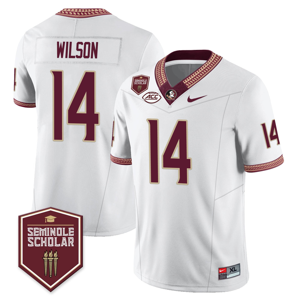 Men’s Florida State Seminoles Football Vapor Jersey – All Stitched - image 33