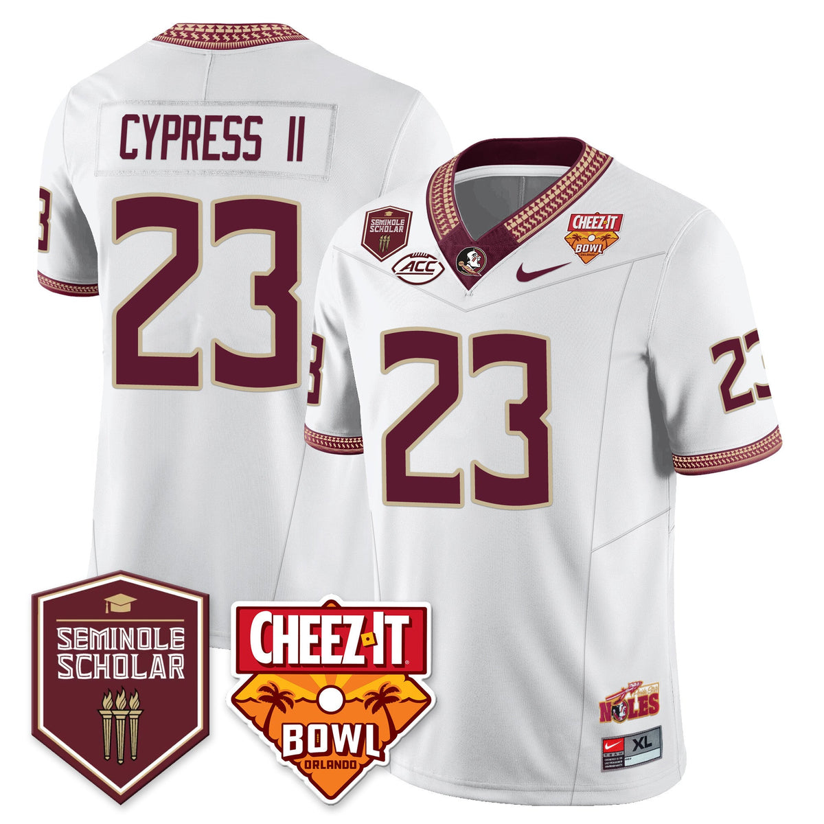 Men’s Florida State Seminoles Football Vapor Jersey – All Stitched - image 57