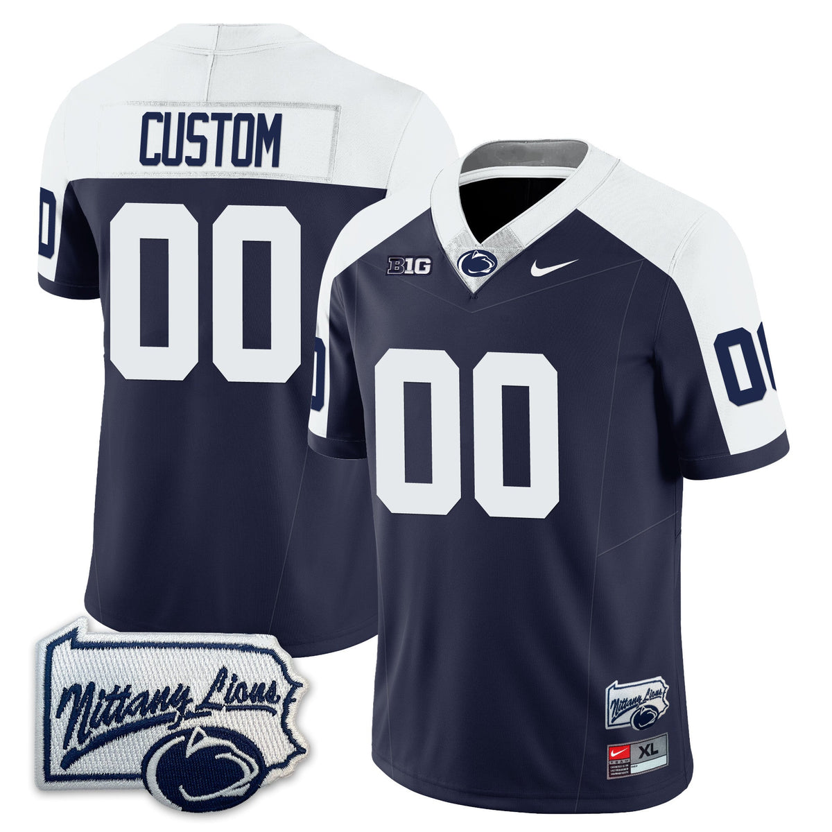 Penn State Nittany Lions Football Custom Jersey - All Stitched - image 1
