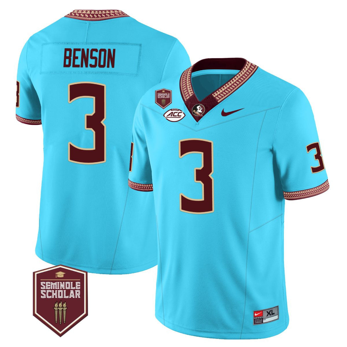 Women's Florida State Seminoles Seminole Heritage Football 2023 Jersey - All Stitched - image 24